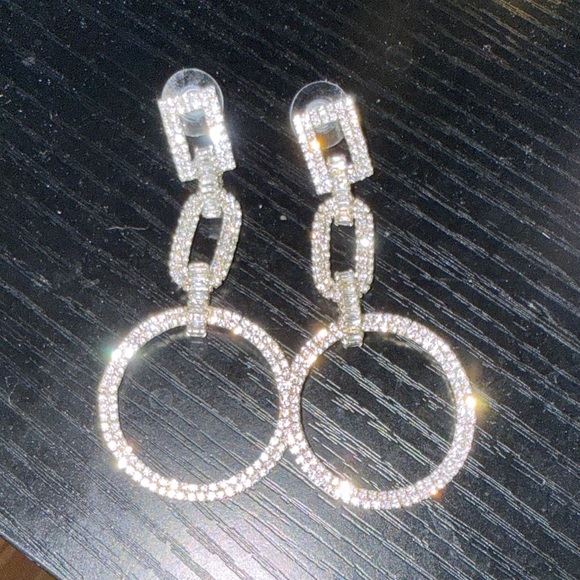 💰sparkly Dangle Earrings - Picture 3 of 7